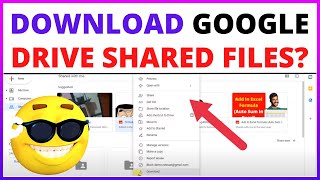 How to Download Google Drive Shared Files [upl. by Mcmahon]