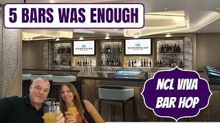 Our FIVE favorite BARS on NCL Viva [upl. by Nebra]