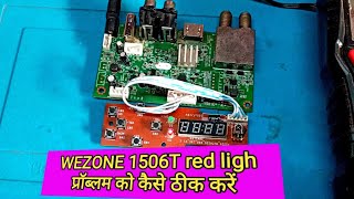 wezon 1506T mpeg4 set top box red light problem [upl. by Ardnoet]