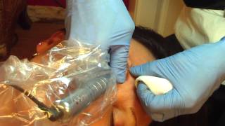 Permanent Makeup Hairstroke Eyebrows 3MOV [upl. by Haydon898]