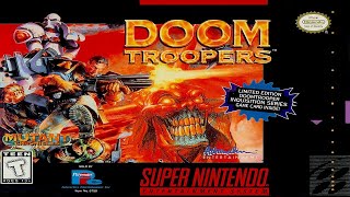 Doom Troopers  Longplay SNES [upl. by Andromada]