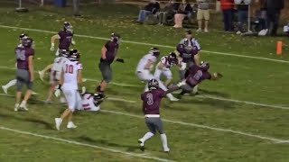 Shippensburgs Janye Statum scores goahead touchdown in playoff win over Warwick [upl. by Kuth]