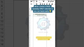 Create a Weekday Series in Ms Excel explore microsoftexcel exceltips excellife exceltech [upl. by Leitao509]