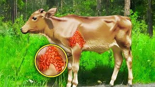 Farmer Notices Cow Weird Spots Overnight Vet Is Extremely Shocked When He Discovered The Reason [upl. by Vidovik]