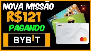 🔥URGENTE Descubra Como Ganhar R121 com o Cartão Bybit Que Paga de Verdade [upl. by Winthorpe]