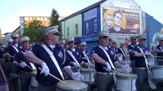 Newtownards Protestant Boys FB Absent Friends  Ulster First Flute FB Parade 2014 [upl. by Nev476]