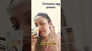 Ph level of clinicplus egg protein shampoo shampoo shortsyt [upl. by Sessilu]