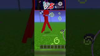 Enderman vs Endermite mob  who is the winner minecraft shortsfeed shorts [upl. by Shawna]