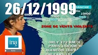 20h France 2 du 26 décembre 1999  Tempête meurtrière sur la France  Archive INA [upl. by Lauretta]