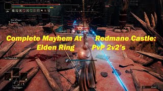 Elden Ring PvP Designated Area Redmane Castle [upl. by Llewen112]