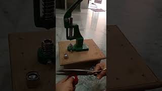 fabric button making machine [upl. by Mayworm]