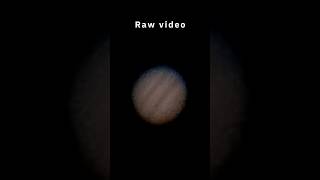 Jupiter through a 3 inch newtonian reflector telescope isro nasa telescope celestron jupiter [upl. by Berkow162]