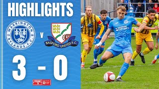 3 CONSECUTIVE HOME WINS  Warrington Rylands vs Basford United  Northern Premier League [upl. by Bluma]