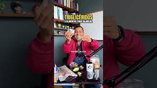 5 Alimentos que bajan los TRIGLICÉRIDOS 🤯 [upl. by Viole]