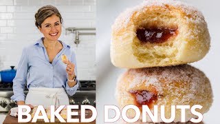 How To Make Baked Donuts Recipe Filled With Jam [upl. by Calvert]