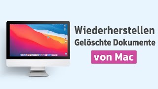 Mac Daten RettenWiederherstellen So geht´s 5 WegeFIX 🔍nach Papierkorb entleeren [upl. by Nodnas415]