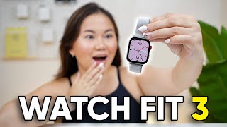 HUAWEI WATCH FIT 3 5 FEATURES that make it a cool smartwatch APPLE WATCH WHO [upl. by Limemann]