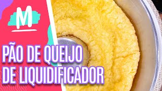 Pão de Queijo de LIQUIDIFICADOR  receitas fit  Mulheres 040123 [upl. by Linea40]