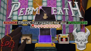 Permadeath Ep11 FULL NETHERITE POSTMORTAL [upl. by Aztiray]