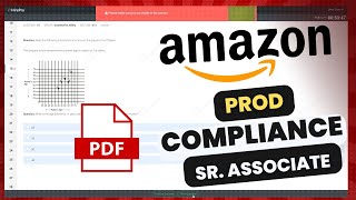 Prod Compliance Sr Associate Amazon Interview Questions  Bangalore Jobs  Amazon Online Test 2024 [upl. by Ayanad563]