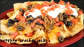 How to Make Deluxe Nachos  Homemade Nacho Supreme Recipe [upl. by Lexerd550]