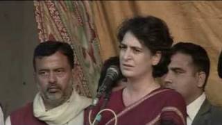 Priyanka Gandhi campaigns in UP [upl. by Surtemed]