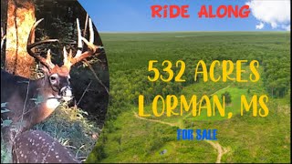 Hunting Land For Sale Lorman Mississippi Turkeys Deer Timber Turn Key Property [upl. by Gasparo]