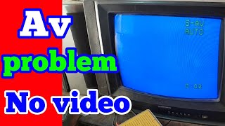 How to repair Av problemAv problem no pictureTCL tv av problem [upl. by Auqinet]