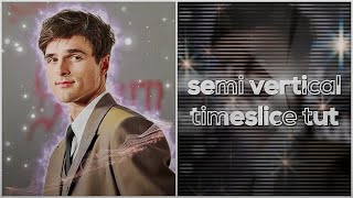 SemiVertical Timeslice  After Effects Tutorial [upl. by Summons724]