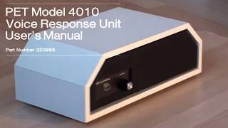 Commodore PET 4010 Voice Response Unit [upl. by Sterrett]