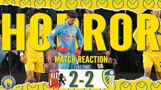 SUNDERLAND AFC 2 2 LEEDS UNITED MESLIER HORROR SHOW [upl. by Lahcear453]