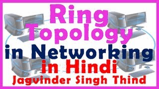 ✅ What is Ring Topology in Networking in Hindi [upl. by Aeslehs]