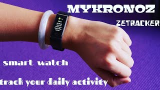 mykronoz smartwatch reviewsleep trackermykronoz zetrack [upl. by Nurse901]