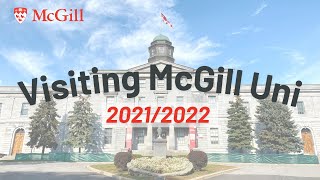 Visiting McGill University Campus in 20212022  Montreal Quebec [upl. by Pippo833]