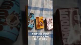 Smoodh Coffee Frappe bottle pack Rs 20 unboxing smoodh asmr [upl. by Annoet707]