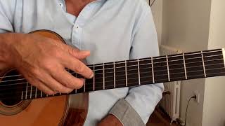 quotDerriere le brouillardquot ACC GUITARE [upl. by Aia]