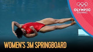 Womens 3m Springboard Diving Final  Rio 2016 Replay [upl. by Bogart223]