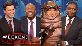 Weekend Update ft Bowen Yang and Devon Walker  SNL [upl. by Etyak]