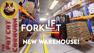 Forklift Simulator  PS5  New Company Unlocked [upl. by Dorelia]