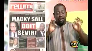 senewebcom Revue De Presse SenTv avec Fabrice Ngema De Ce Jeudi 30 [upl. by Borchert]