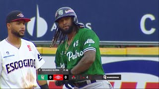 Resumen Estrellas Orientales VS Leones del Escogido Serie Regular 23112024 [upl. by Harrietta]