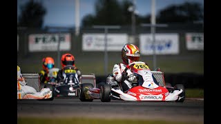 Qualifying Heat EF  FIA KARTING EUROPEAN CHAMPIONSHIP R4 Kristianstad Sweden [upl. by Kucik]