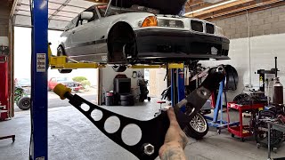 CNC71 Angle Kit Install E36 [upl. by Soisanahta]