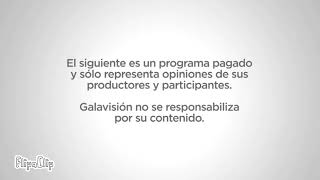 Galavision progama pagado intro [upl. by Cavill]