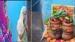 आज अहोई अष्टमी व्रत की पूजा है imarti Devi vlogs [upl. by Yecats]