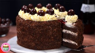 How to make Black Forest Gateau Cake [upl. by Airdnalahs61]