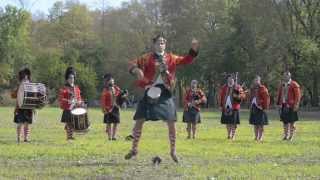 Scottish Sword Dance  Mississinewa 1812  42nd Royal Highlanders [upl. by Vedette]