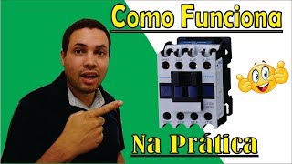 O que é CONTATOR  Como Funciona Como LIGAR Na PRÁTICA [upl. by Einattirb447]