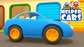 Helper Cars Part 7 A Car Cartoon amp An Educational Video [upl. by Ijan]