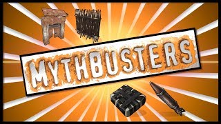 Rust Academy MYTHBUSTERS 1 ROCKETS WALLS amp EXPLOSIVE AMMO [upl. by Arman]